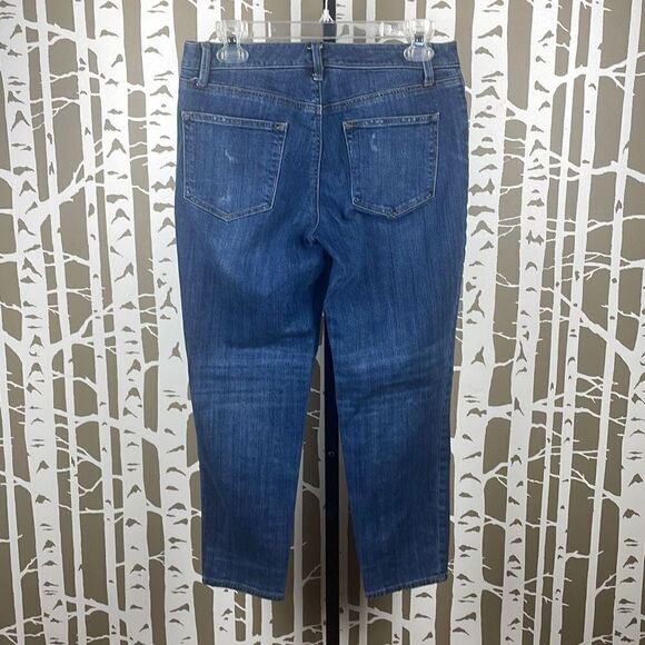 Talbots Girlfriend Jeans Griffin Wash sz 6 - Picture 7 of 13